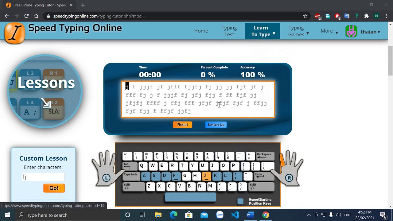Belajar Mengetik 10 Jari: Training Komputer Dasar untuk Pemula