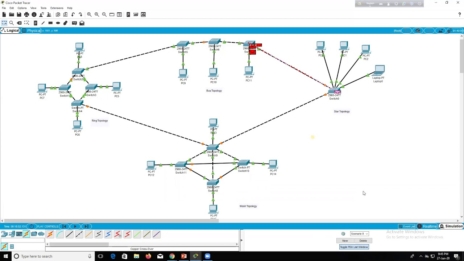 Belajar Membuat Topologi Jaringan Sendiri Dengan Cisco Packet Tracer