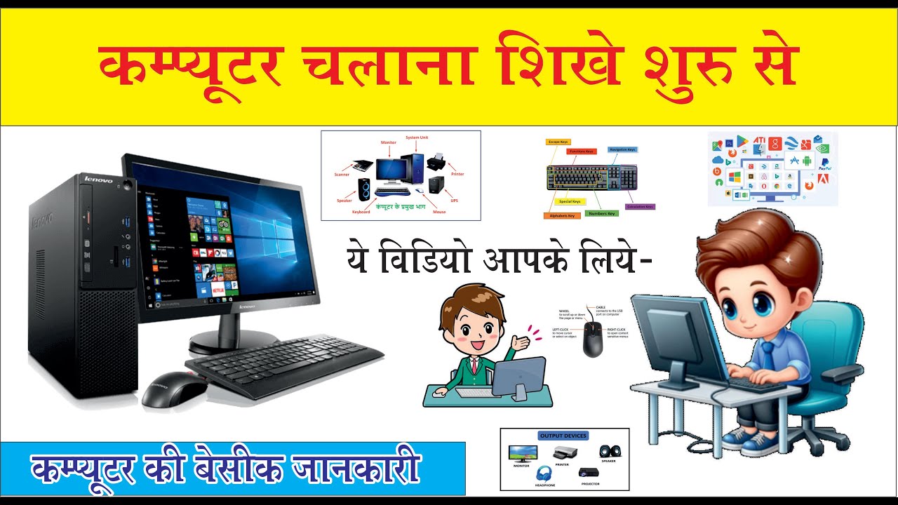 Computer Basics: A Beginner's Guide | Computer Basics New Users ... Panduan Lengkap Komputer Dasar untuk Pemula dari Nol