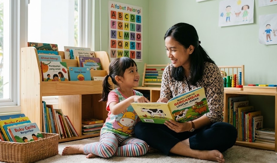 Cara Membantu Anak Cepat Membaca Tanpa Paksaan