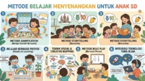 Metode Belajar Menyenangkan untuk Anak SD: Cara Efektif Membuat Anak Semangat Belajar