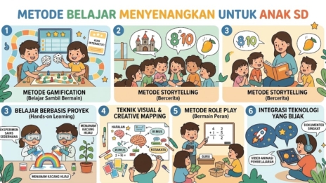 Metode Belajar Menyenangkan untuk Anak SD: Cara Efektif Membuat Anak Semangat Belajar
