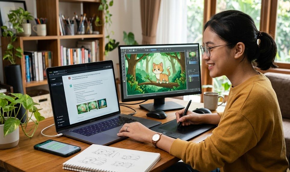 Tools AI yang Dibutuhkan untuk Membuat Animasi Kartun